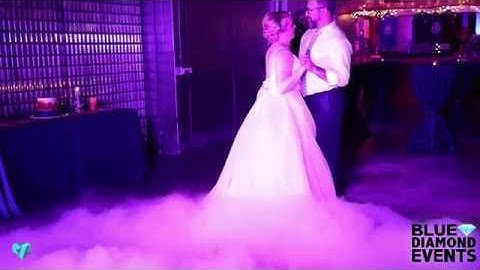Dancing On A Cloud Effect | BEST First Dance Video | Blue Diamond Events