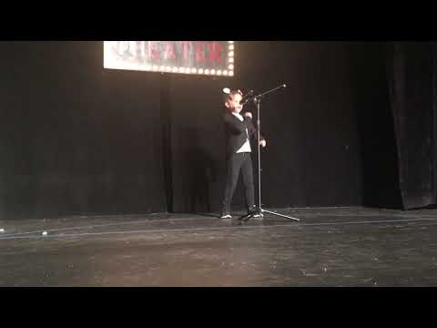 Logan Bailey as Mikey from Sing! Performing Frank Sinatra My Way