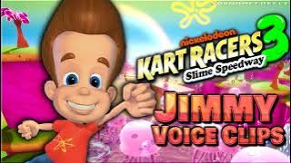 All Jimmy Neutron Voice Clips • Nickelodeon Kart Racers 3: Slime Speedway • Voice Lines • 2021