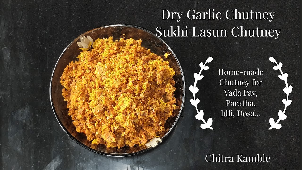 Lasun Sukhi Chutney | Garlic Dry Chutney | Homemade | Define Food | Chitra kamble | Hindi
