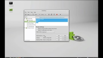 Autokey : Automate Typing Text, Phrases and Scripts in Linux Mint