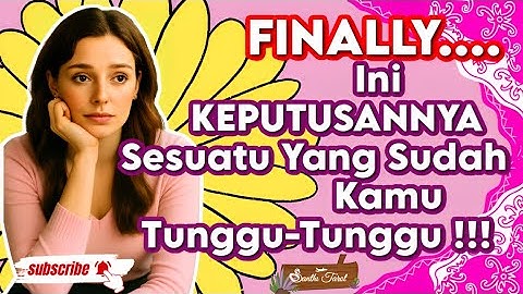 Ada yg SIAP memberikanmu keputusannya!!! 👧🏻🤔👨‍🦰#deep reading #timeless