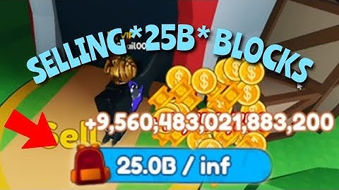 SELLING *25 BILLION* BLOCKS | Mining Simulator 2