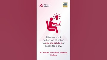 Assuming Variability | Lean-Agile Principle | Advance Agility   #agilelearning  #leanagile  #safe