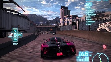 NFS:WO - track id 225 (Blackwell Road), Sprint
