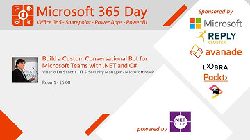 Build a Custom Conversational Bot for Microsoft Teams with .NET and C#.