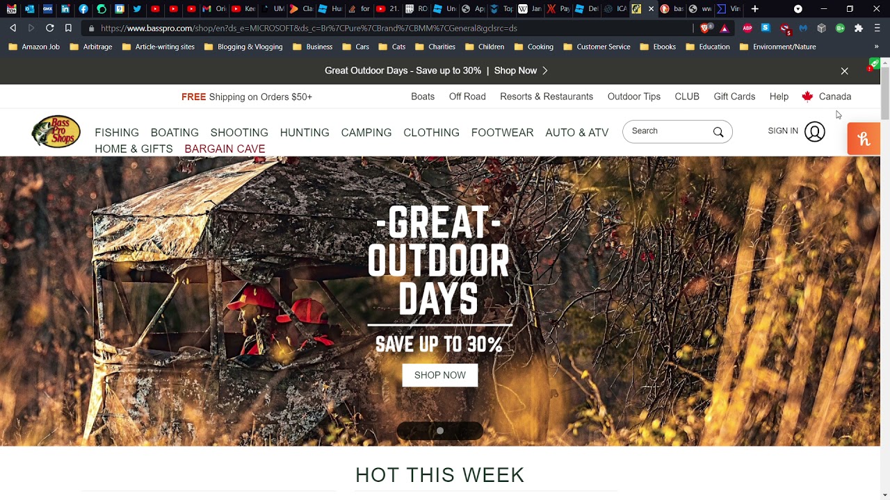 Bass Pro News Phishing/Unscrupulous Marketing Campaign - Scam