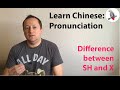 Chinese pronunciation the sh sound versus the x sound