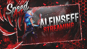 Speed Art Streaming Thumbnail Random Brush On Android | Ft.Alfin Seff