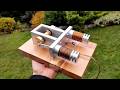 Making a Twin Cylinder Solenoid Engine