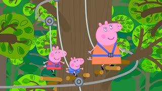 The Treetop Adventure Park 🌲 | Peppa Pig  Full Episodes