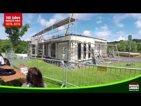 Fertighaus aufbau / montage rensch haus musterhaus göteborg youtube Rensch haus italia