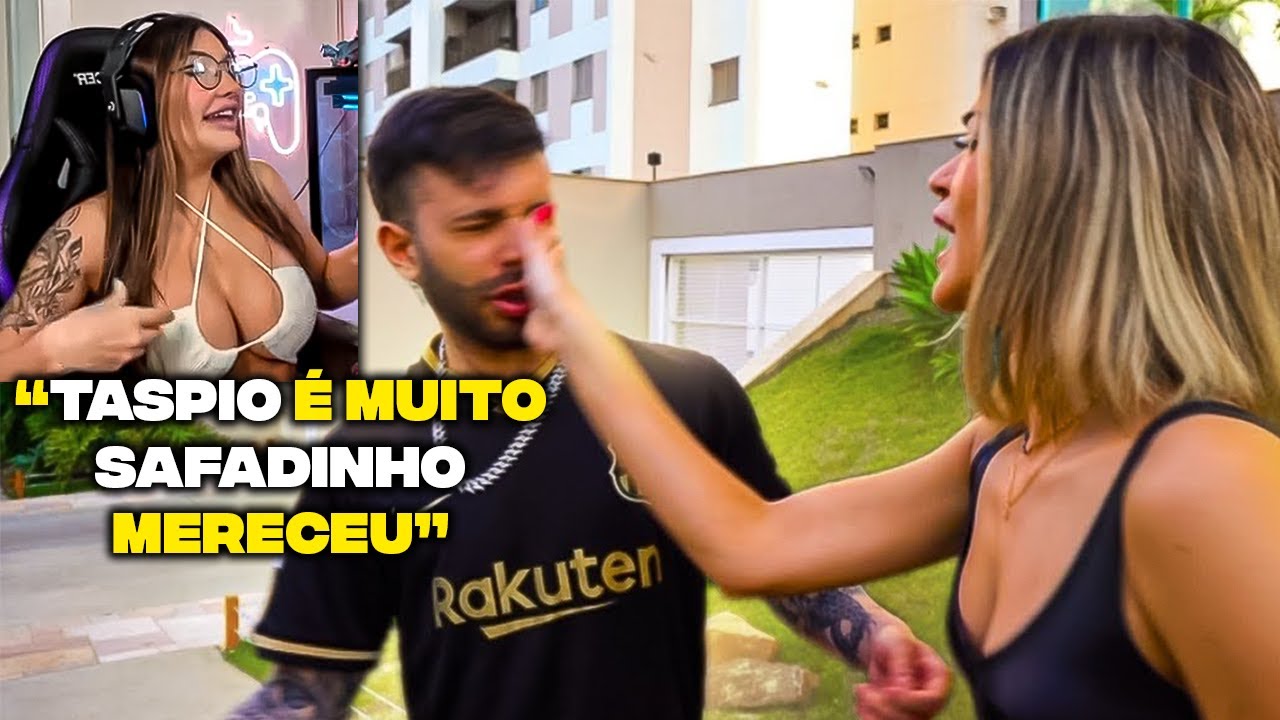 ALINE REAGINDO AO TASPIO no vídeo do JOÃO CAETANO | Quem Avisa, Amigo É…