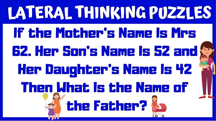 50 brain teasers and lateral thinking puzzles answers