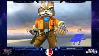 Smash Comic Sans Con - Avi (Fox, Lucas) VS Speedy (Fox) - SSB4 Winners R2