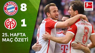 Bayern Münih Şov Yaptı! | Bundesliga 25. Hafta Özet | Bayern Münih 8-1 Mainz image