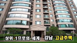 실평수 100평 ! 초호화주택 강남 고급빌라  Gangnam High-class Housing  안하우스TV