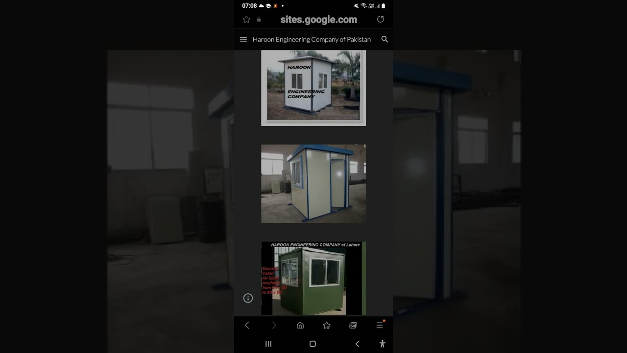 Security Cabins, Storage Racks, Steel Houses Ready to live 03074480707Whatsapp now lahore