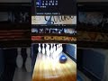 Sloppy and Super Lucky 2 handed Strike by Osku Palermaa! #bowling #lucky #youtubeshorts