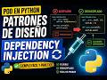 POO en Python: Patrones de diseño - Dependency Injection 🔄 (Ejemplo fácil y práctico)