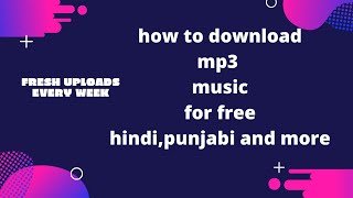 how to download mp3 songs easily in 1min(multi info hub) Resimi