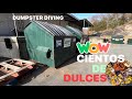 DUMPSTER DIVING WOW CIENTOS DE DULCES 😱🍫#loquetiranenusa #dumpsterdiving