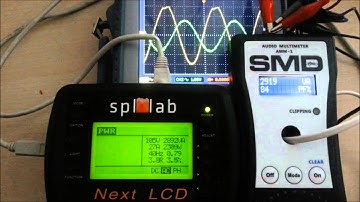 SMD AMM-1 vs SPL-LAB NEXT-LAB Dyno power and Power Factor(PHASE) measurement