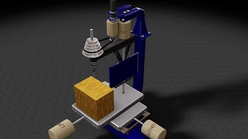 DRILLING MACHINE with Sliding Work Table