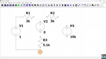 LTspice DC Sweep Dependent Source