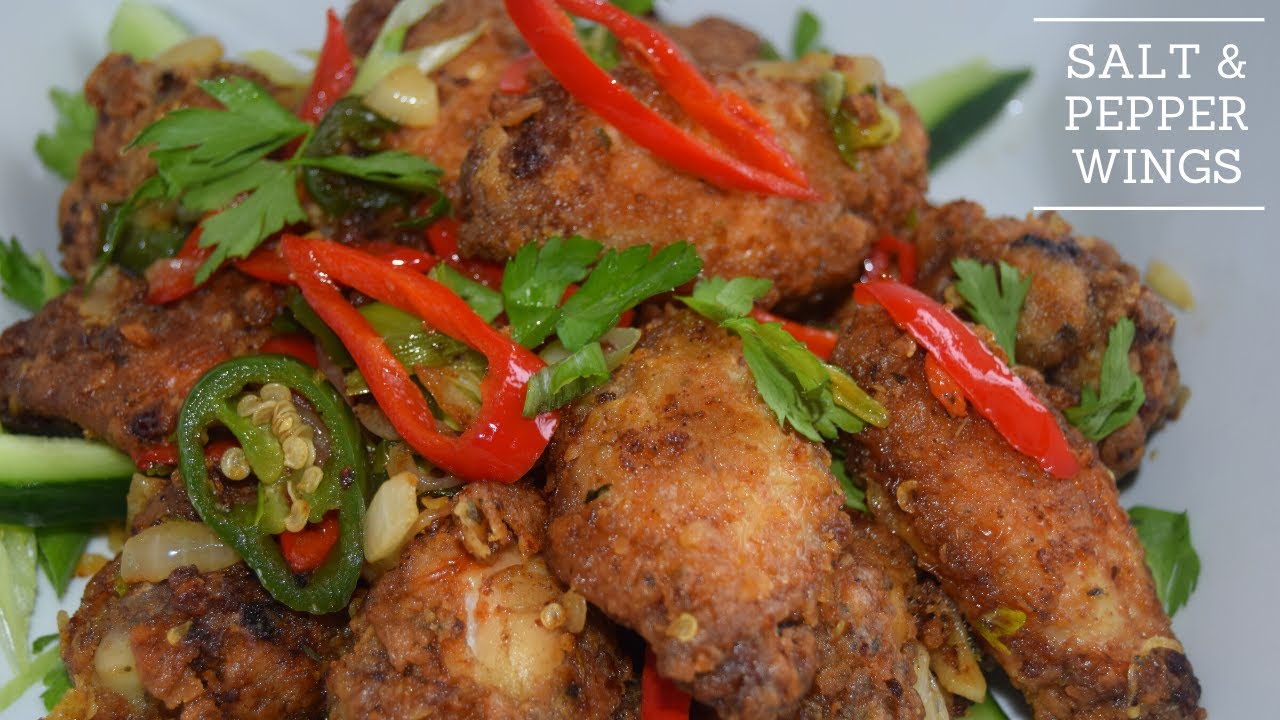 FRYYay Episode 4 HOW TO MAKE SALT AND PEPPER WINGS QUICK & SIMPLE