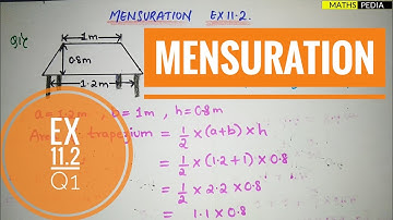Mensuration | Class 8 | Ex 11.2 Q1 | Chapter 11 | Cbse | Explanation in Hindi | Mathspedia |
