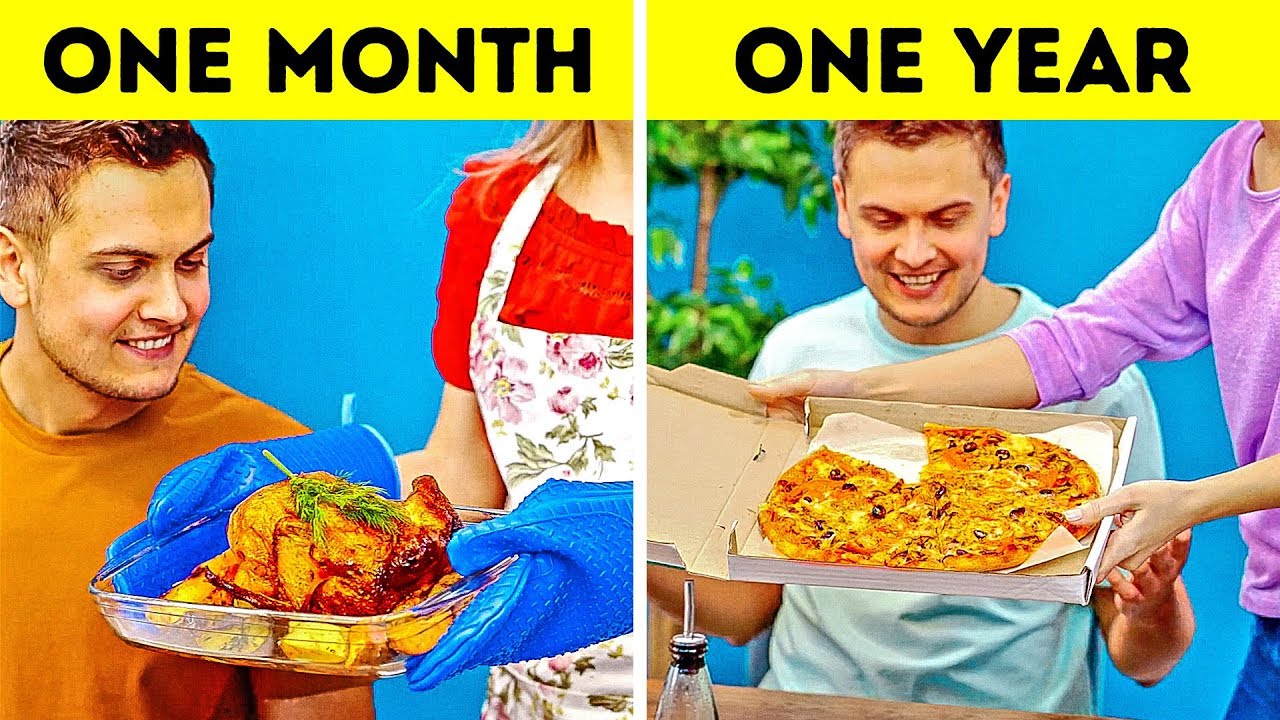 RELATIONSHIP: ONE MONTH VS ONE YEAR