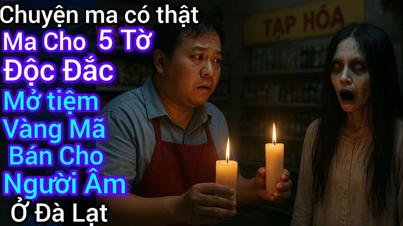 [Tập 2925] Ma cho 5 tờ độc đắc mở tiệm vàng mã bán cho người âm ở Đà ...