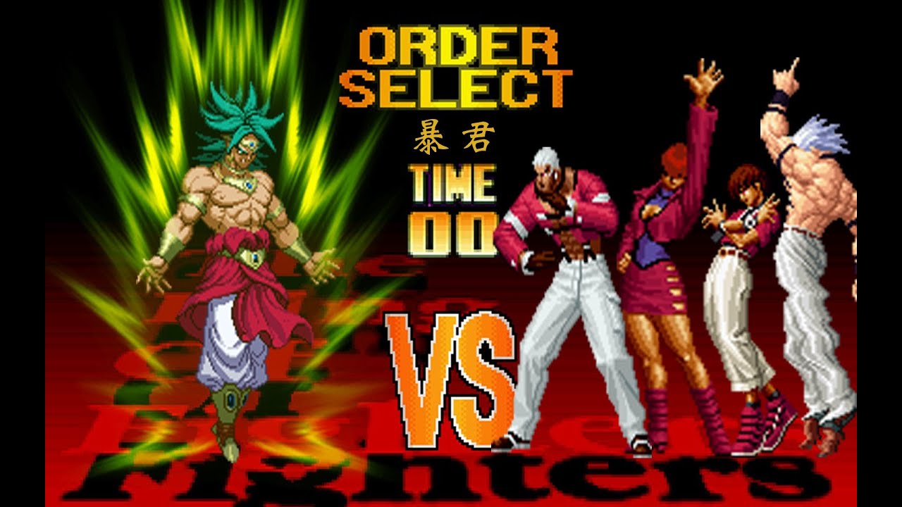Broly VS KOF97 TEAM