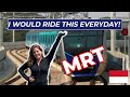 MRT Jakarta -- My FIRST Impressions & Reaction 2021