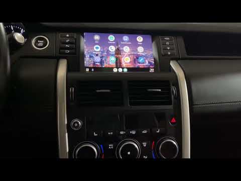 Land Rover Discovery Sport - Установка Carplay, Android Auto на штатный монитор, замена ламп D3S