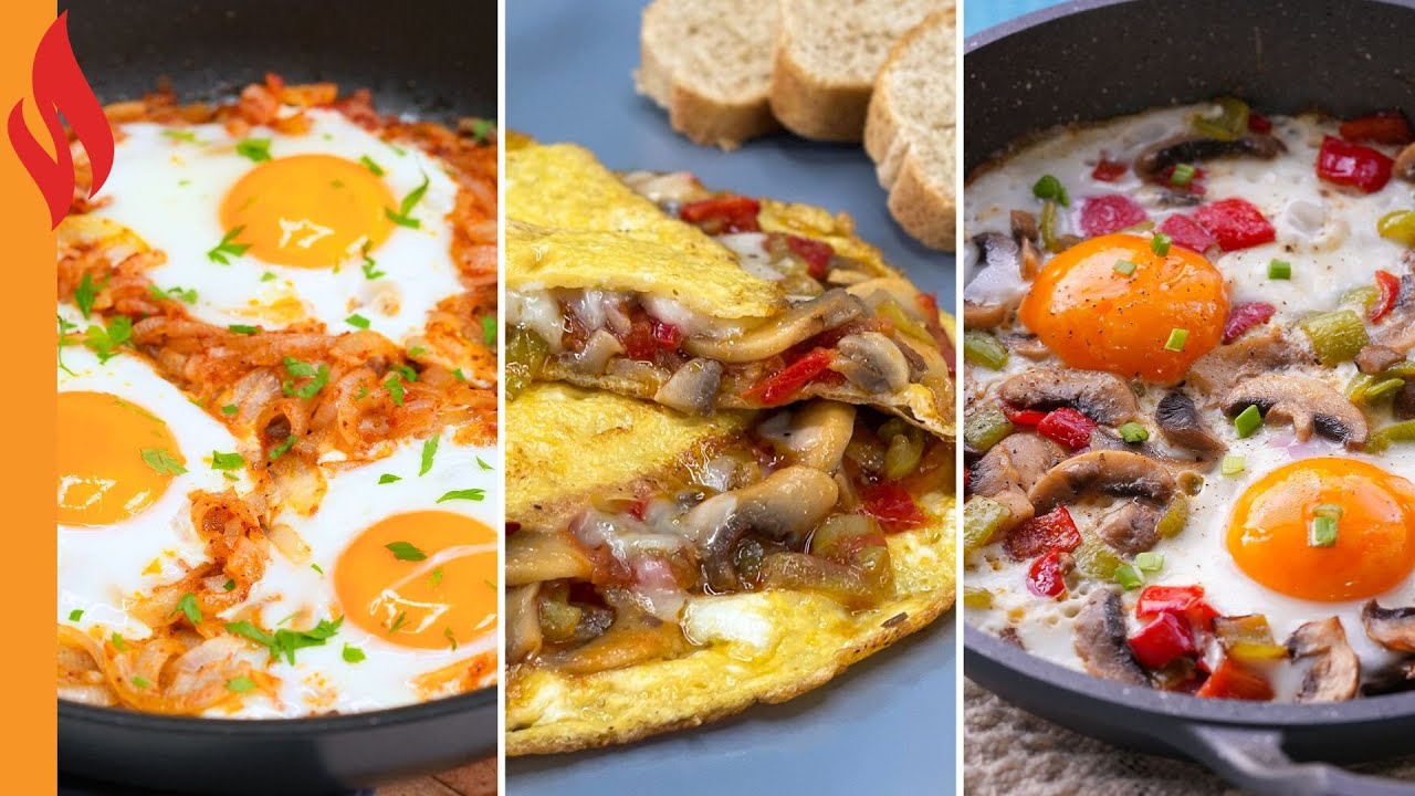 Yumurtalı Kahvaltı Tarifleri | 3 Farklı Tarif Yumurtalı Kahvaltı Tarifleri | 3 Farklı Tarif