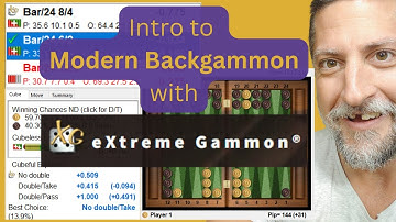 XG Tutorial Part 1 - Modern Backgammon with eXtreme Gammon - Position Analysis