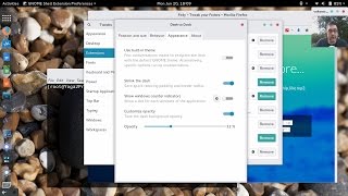 My Gnome 3 Setup in Fedora