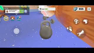 I am Cat Mobile Garage - Level 11 Lift the kettlebell Walkthrough  screenshot 3
