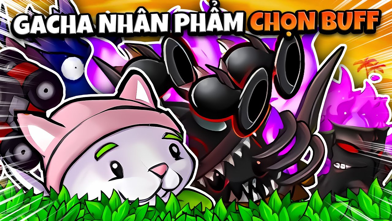 GACHA FORTUNE и MIRACLE BAFF, СУПЕР УДАЧЛИВЫЙ ПЕРСОНАЖ В PVZ FUSION