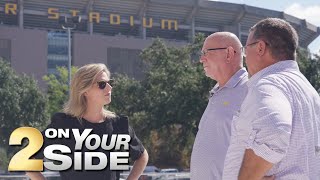 Season ticket holders unhappy over Tiger Stadium improvements obstructed view