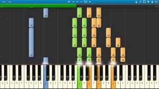 Wedding March - Felix Mendelssohn - Organ - Synthesia - HD - 60p chords