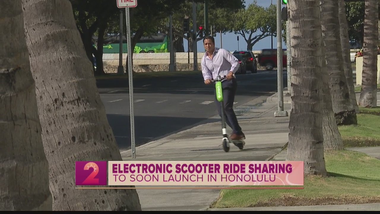 Smart mobility company to launch electric scooters in Honolulu YouTube