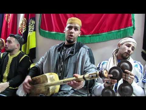 معلم حكيم و عبد الله الساحلي - ݣناوة ليلة - ( فتوح الرحبة 2 ) مكاوي  maalem hakim -gnawa lila-