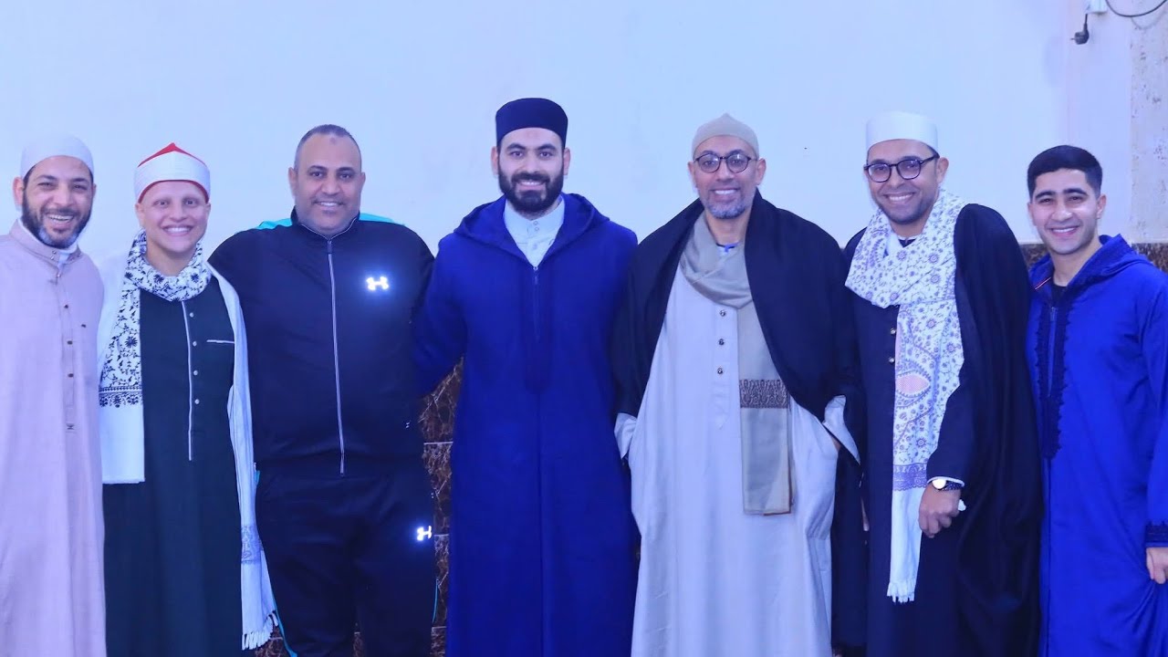 المبتهل الشيخ احمد رضا ابو راس والشيخ احمد حاتم ابتهالات ذكرى الاسراء والمعراج مسجد التقوي دملو 