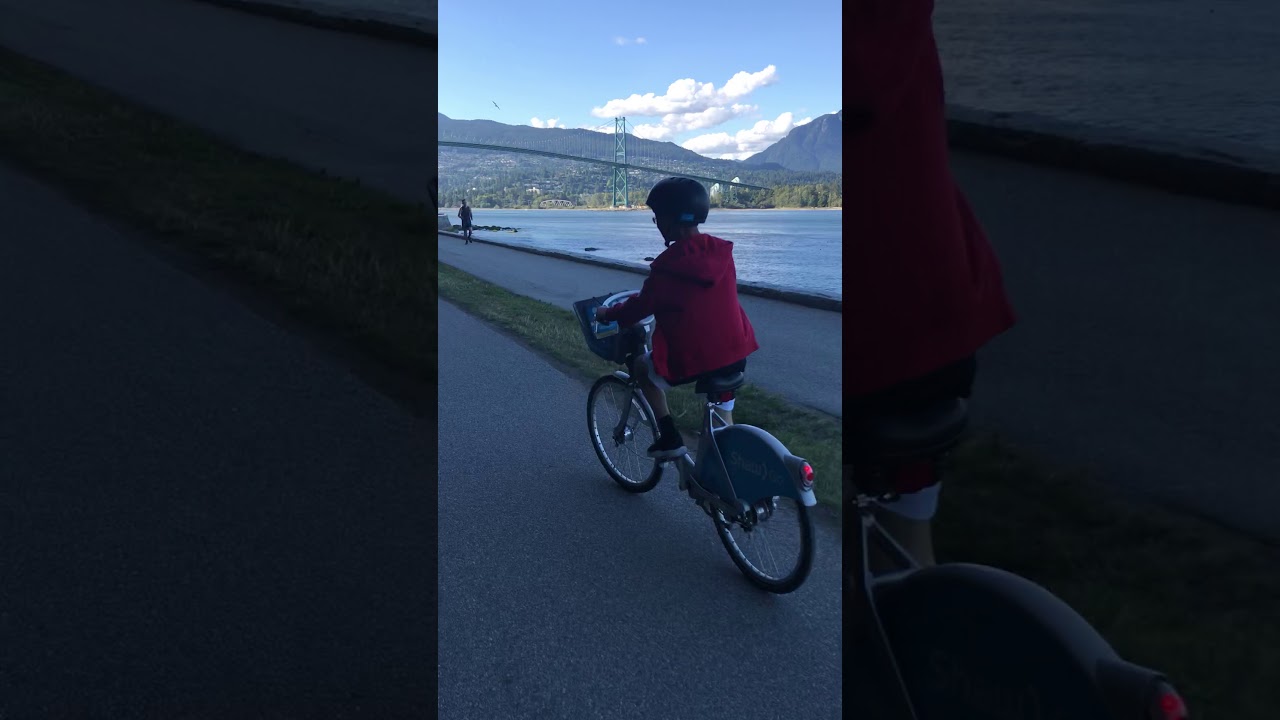 Bike Riding, Stanley Park, Vancouver  July 2019