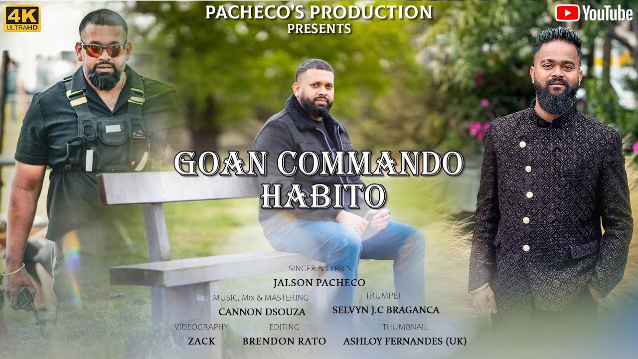 Goan Commando Habito | New Konkani Toast song 2024 | by Jalson Pacheco