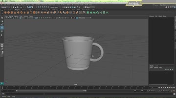 Autodesk Maya Tutorial Coffee Mug Modeling Texturing(keyshot)3D