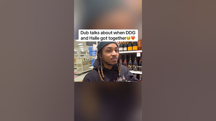 Dub say this about DDG & Halle love!❤️😳